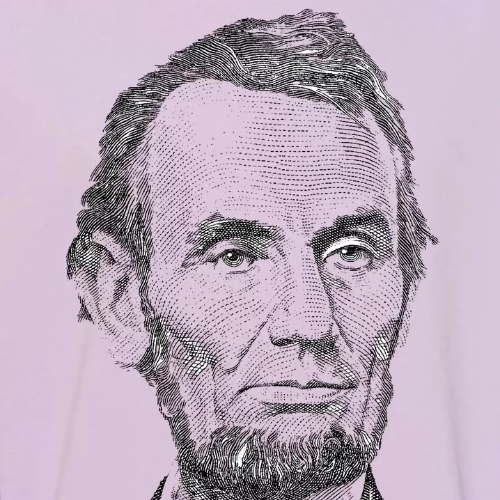 Portrait of Abraham Lincoln Garment-Dyed Sweatshirt