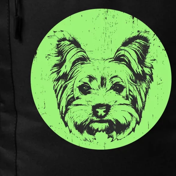 Portrait of Yorkshire Terrier Dog Daily Commute Backpack