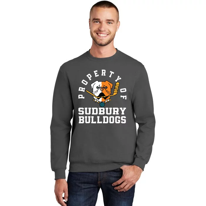 Property Of Sudbury Bulldog Funny Tall Sweatshirt