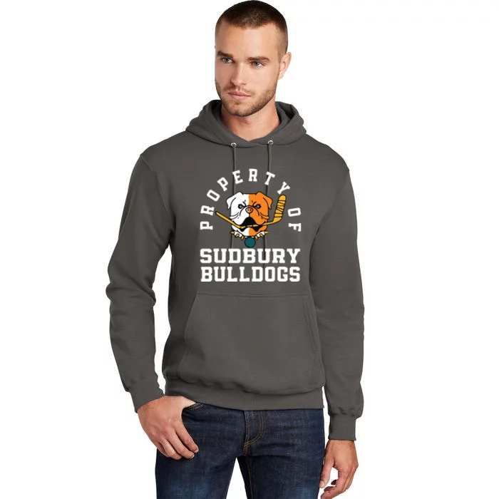 Property Of Sudbury Bulldog Funny Tall Hoodie