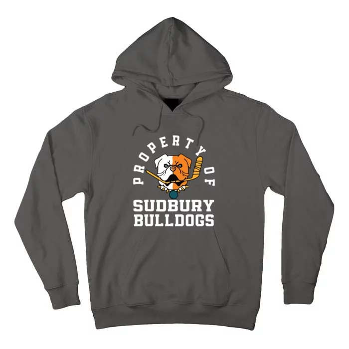 Property Of Sudbury Bulldog Funny Tall Hoodie