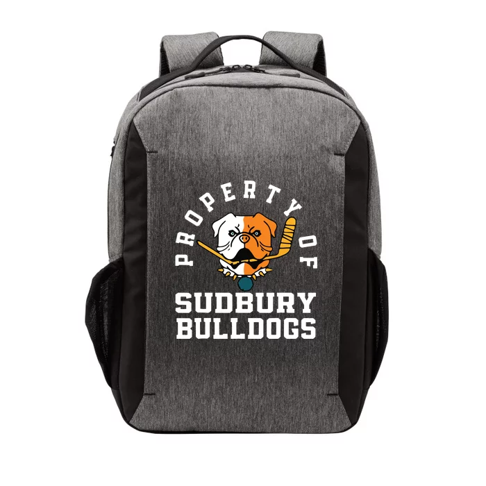 Property Of Sudbury Bulldog Funny Vector Backpack