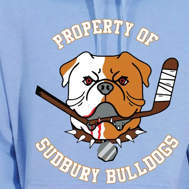 Property Of Sudbury Bulldog Unisex Surf Hoodie