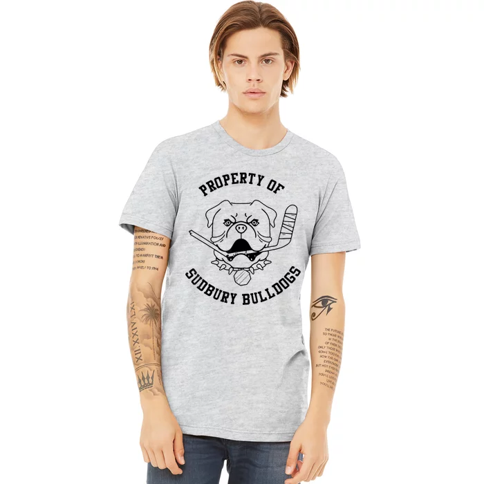 Property Of Sudbury Bulldog Funny Premium T-Shirt