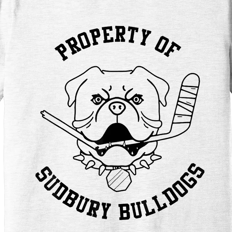 Property Of Sudbury Bulldog Funny Premium T-Shirt