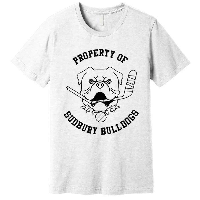 Property Of Sudbury Bulldog Funny Premium T-Shirt