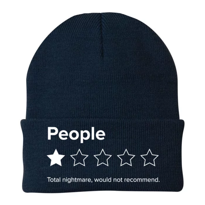 People One Star Total Nightmare Would Not Recommend Knit Cap Winter Beanie