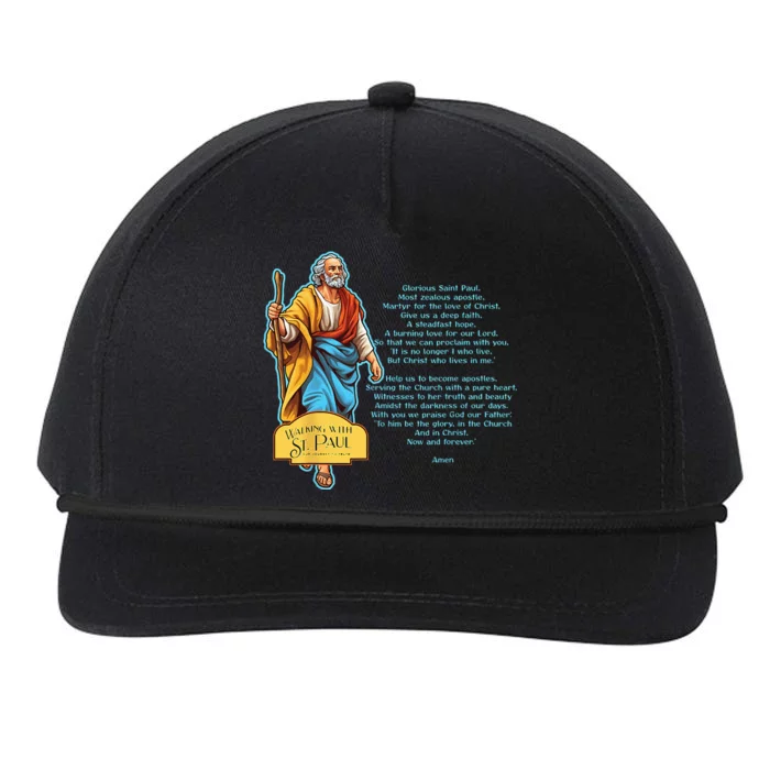 Prayer Of St. Paul Snapback Five-Panel Rope Hat