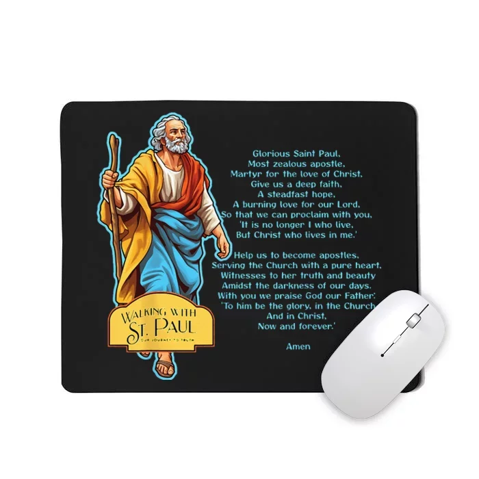 Prayer Of St. Paul Mousepad