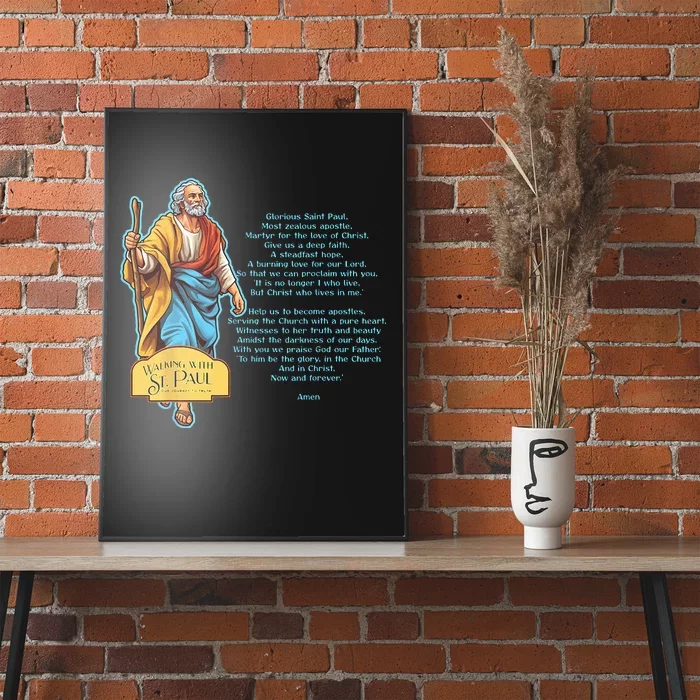 Prayer Of St. Paul Poster