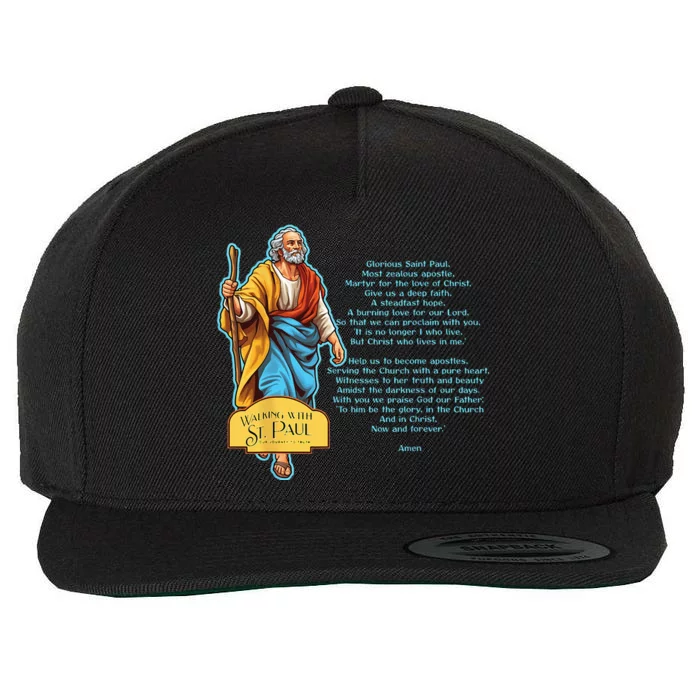 Prayer Of St. Paul Wool Snapback Cap