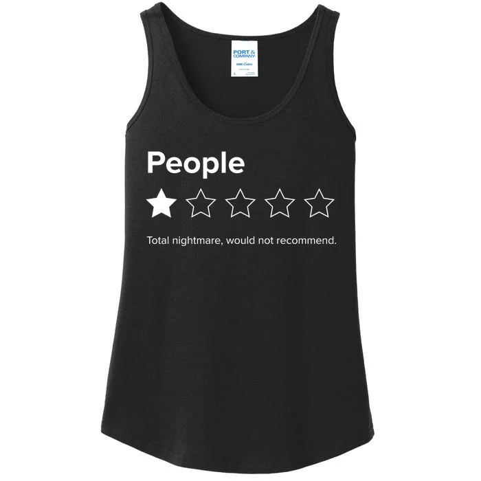 People One Star Total Nightmare Would Not Recommend Ladies Essential Tank