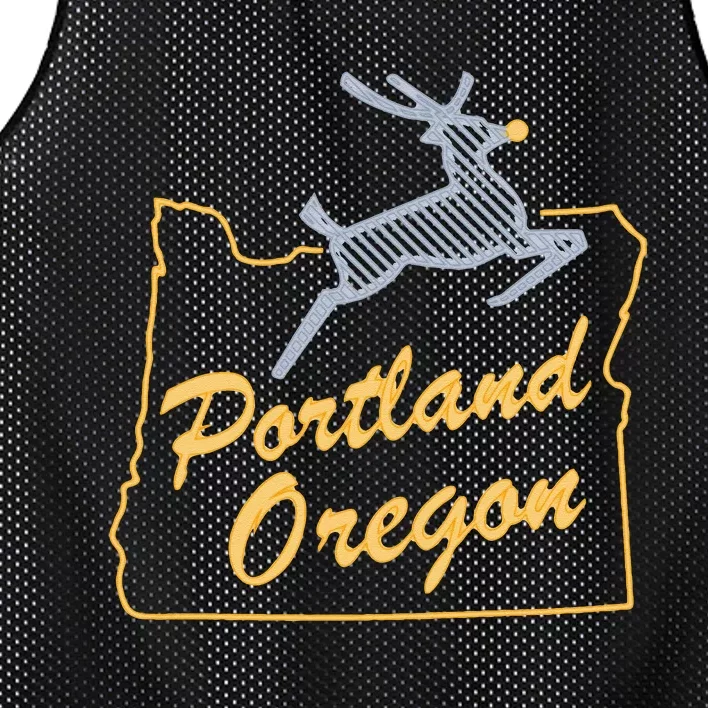 Portland Oregon Swea Mesh Reversible Basketball Jersey Tank