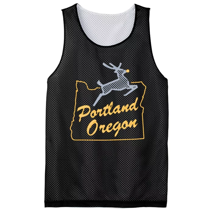 Portland Oregon Swea Mesh Reversible Basketball Jersey Tank