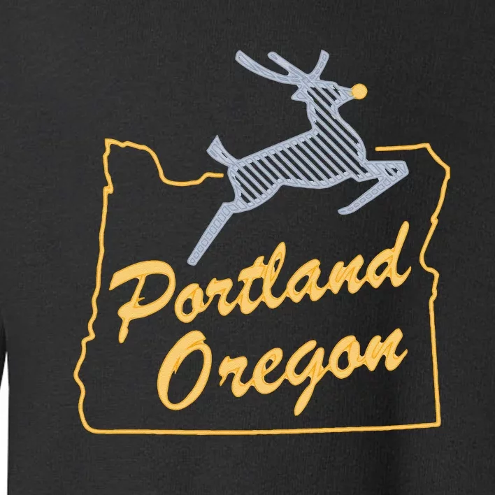 Portland Oregon Swea Toddler Sweatshirt