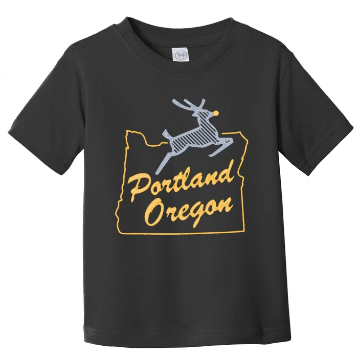 Portland Oregon Swea Toddler T-Shirt