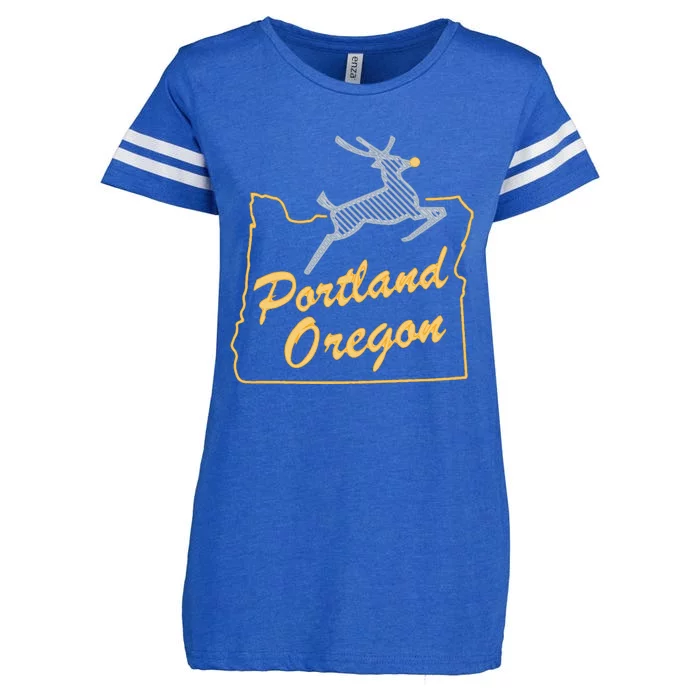 Portland Oregon Swea Enza Ladies Jersey Football T-Shirt