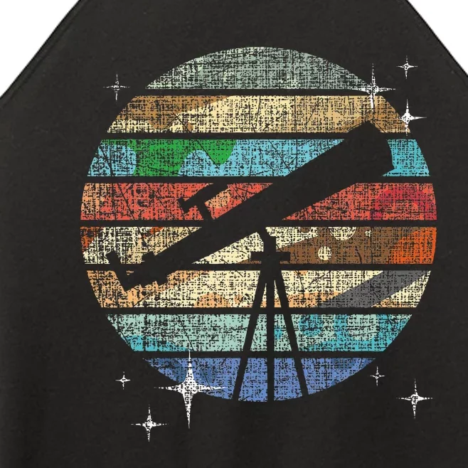 Planets Of Solar System Telescope Astronomy Science Fan Women’s Perfect Tri Rocker Tank