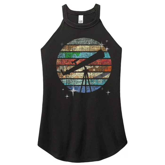 Planets Of Solar System Telescope Astronomy Science Fan Women’s Perfect Tri Rocker Tank