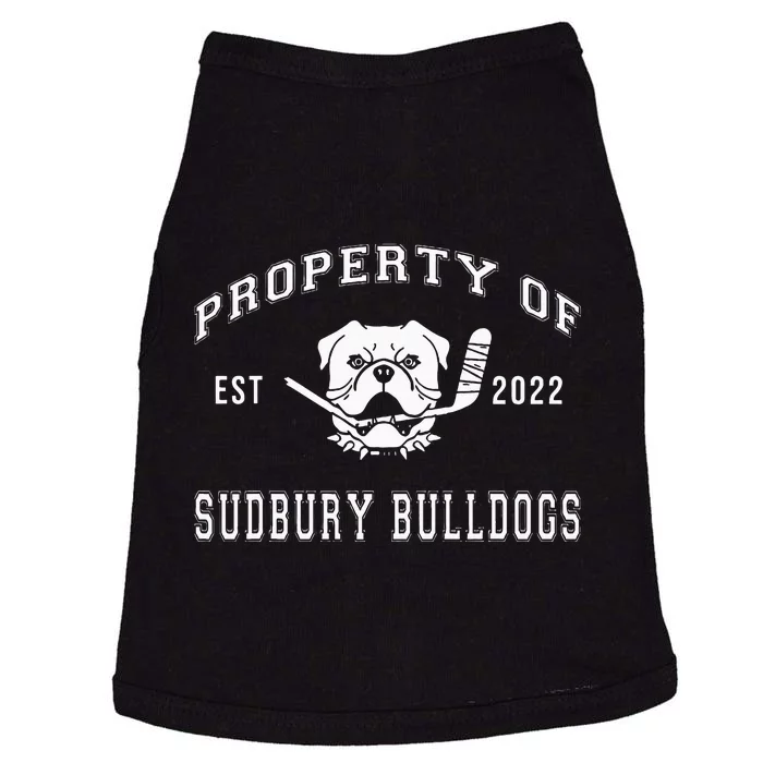 Property Of Sudbury Bulldog Doggie Tank