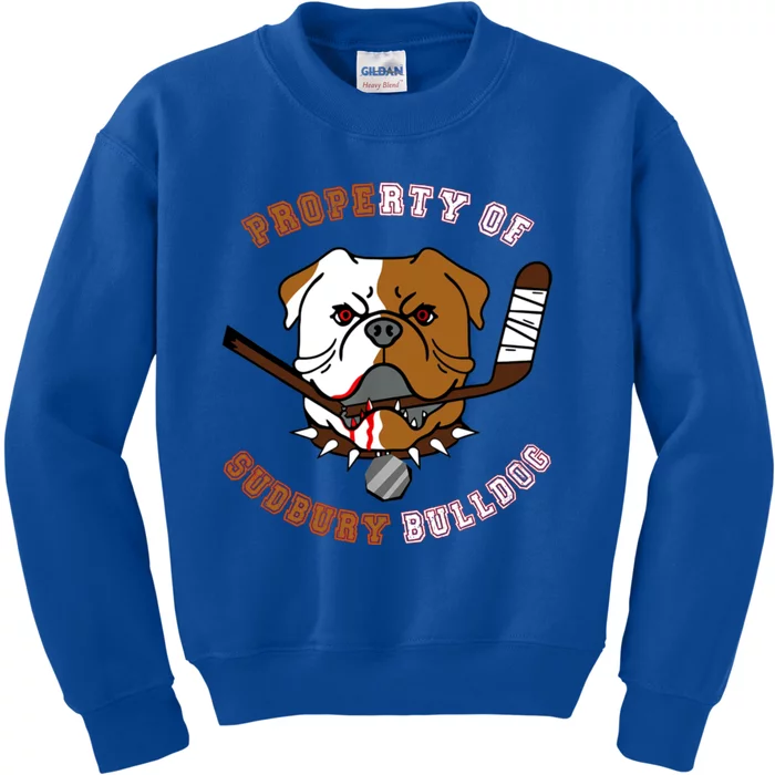 Property Of Sudbury Bulldog Kids Sweatshirt