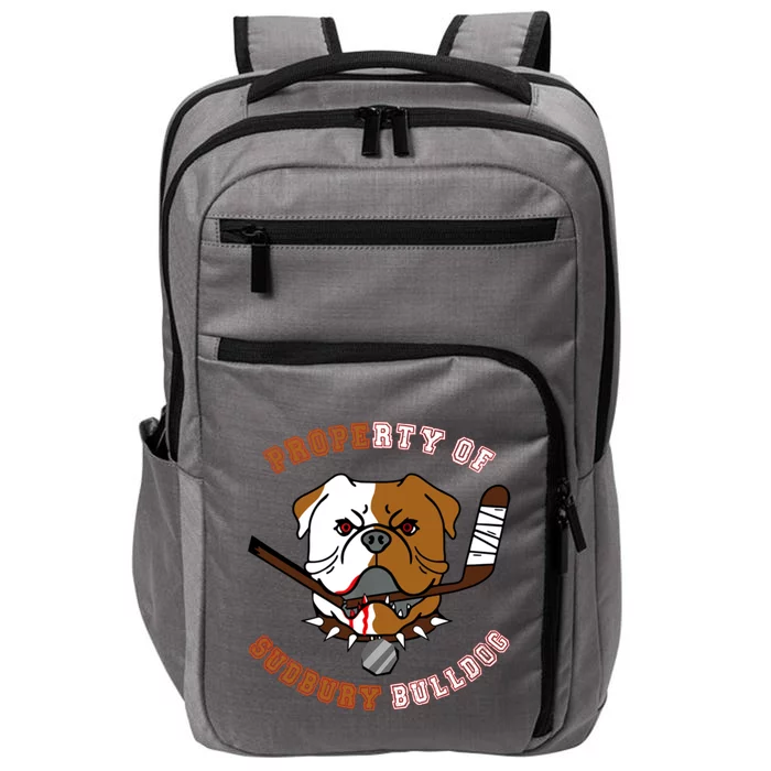 Property Of Sudbury Bulldog Impact Tech Backpack