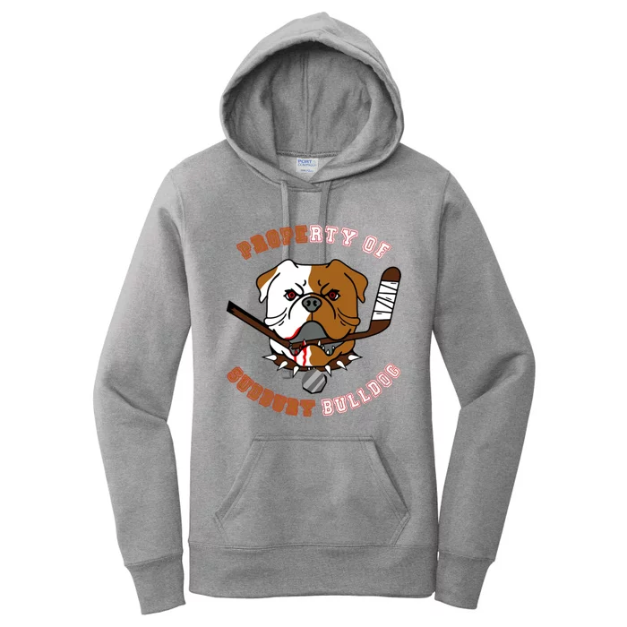 Property Of Sudbury Bulldog Women's Pullover Hoodie