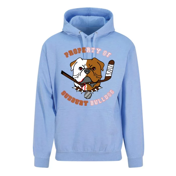 Property Of Sudbury Bulldog Unisex Surf Hoodie