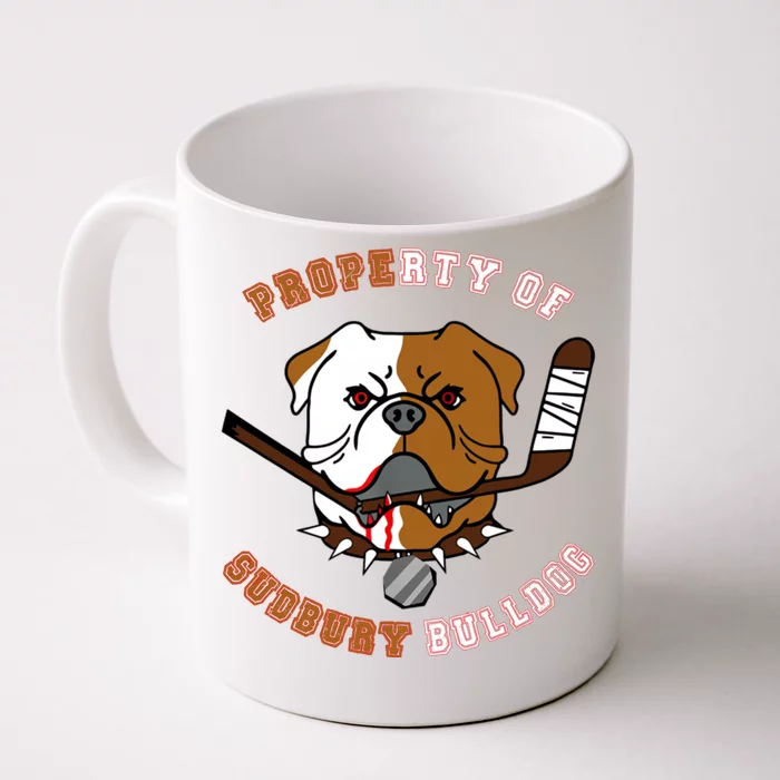 Property Of Sudbury Bulldog Front & Back Coffee Mug