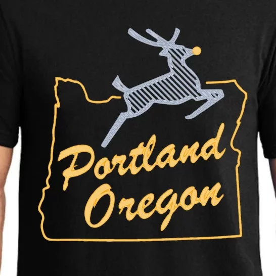 Portland Oregon Swea Pajama Set