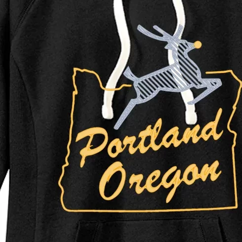 Portland Oregon Swea Women's Fleece Hoodie