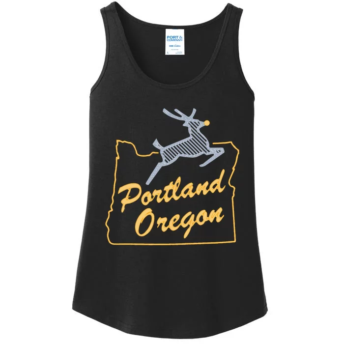 Portland Oregon Swea Ladies Essential Tank