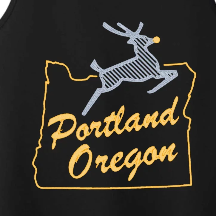 Portland Oregon Swea Performance Tank