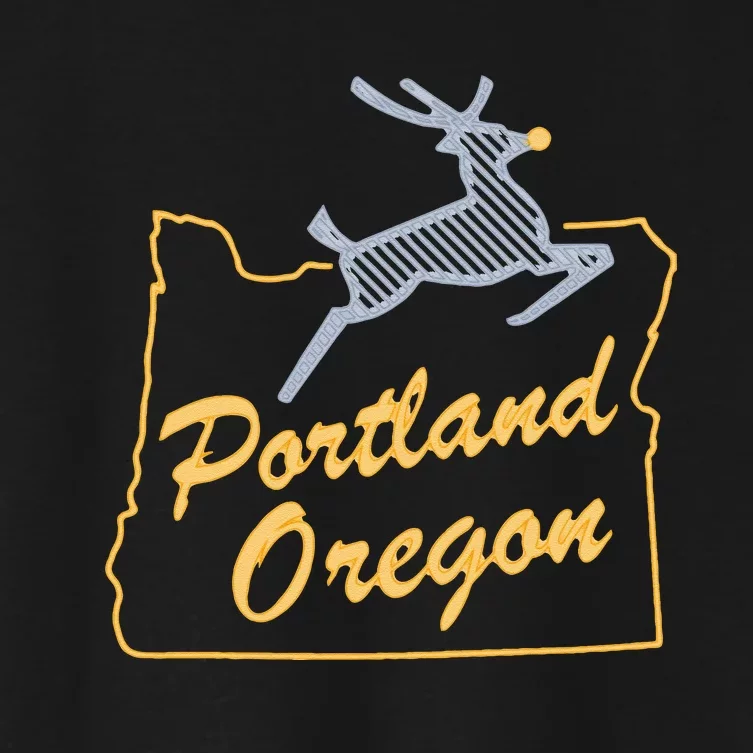 Portland Oregon Swea Women's Crop Top Tee