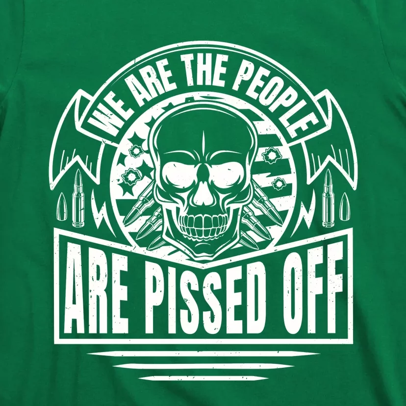 Pissed Off Skull Art T-Shirt