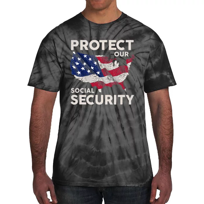 Protect Our Social Security Tie-Dye T-Shirt