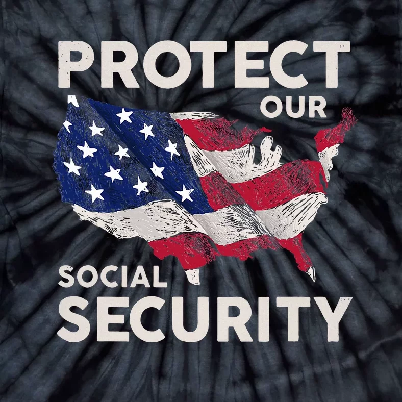 Protect Our Social Security Tie-Dye T-Shirt