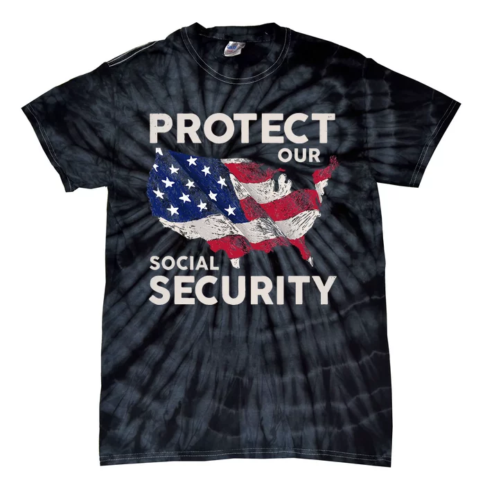 Protect Our Social Security Tie-Dye T-Shirt