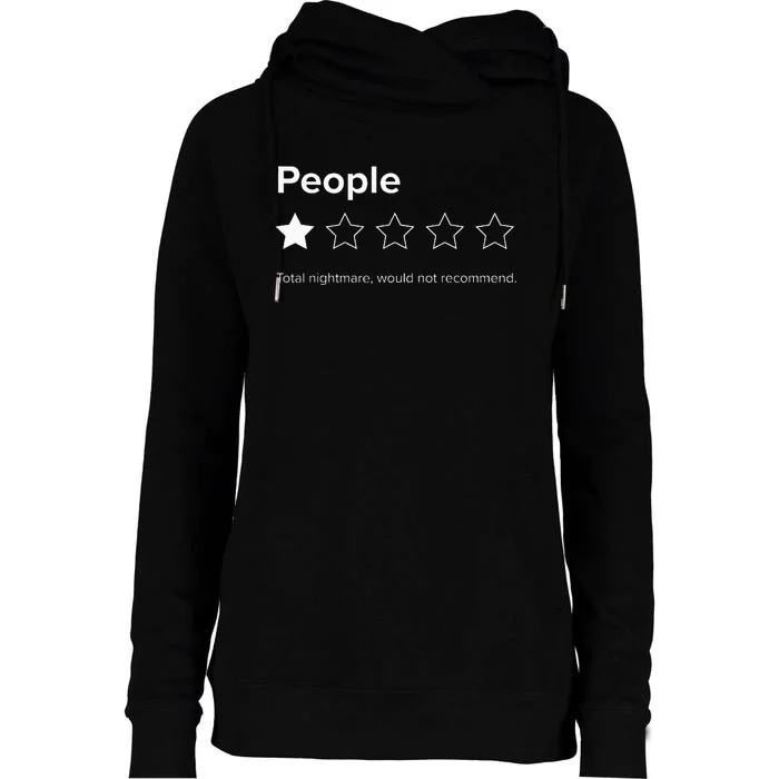 People One Star Total Nightmare Would Not Recomd Womens Funnel Neck Pullover Hood