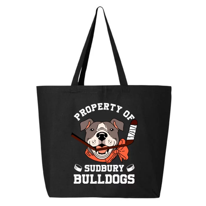 Property Of Sudbury Bulldog Funny 25L Jumbo Tote