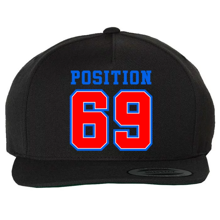 Position 69 Wool Snapback Cap