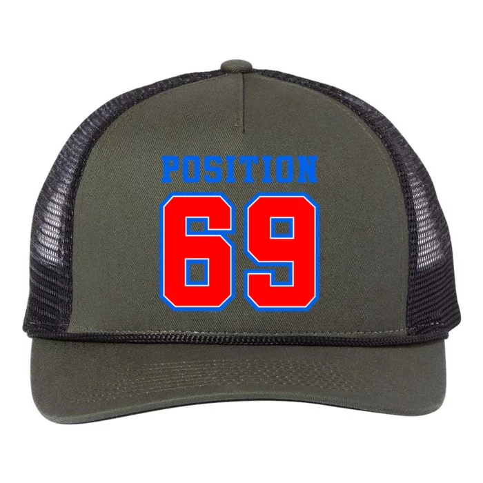 Position 69 Retro Rope Trucker Hat Cap