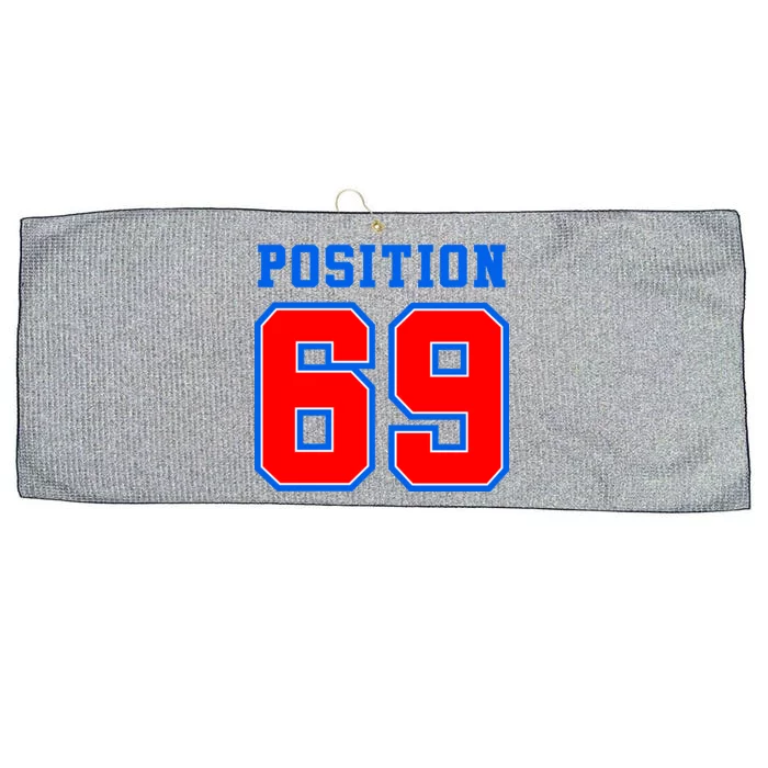 Position 69 Large Microfiber Waffle Golf Towel