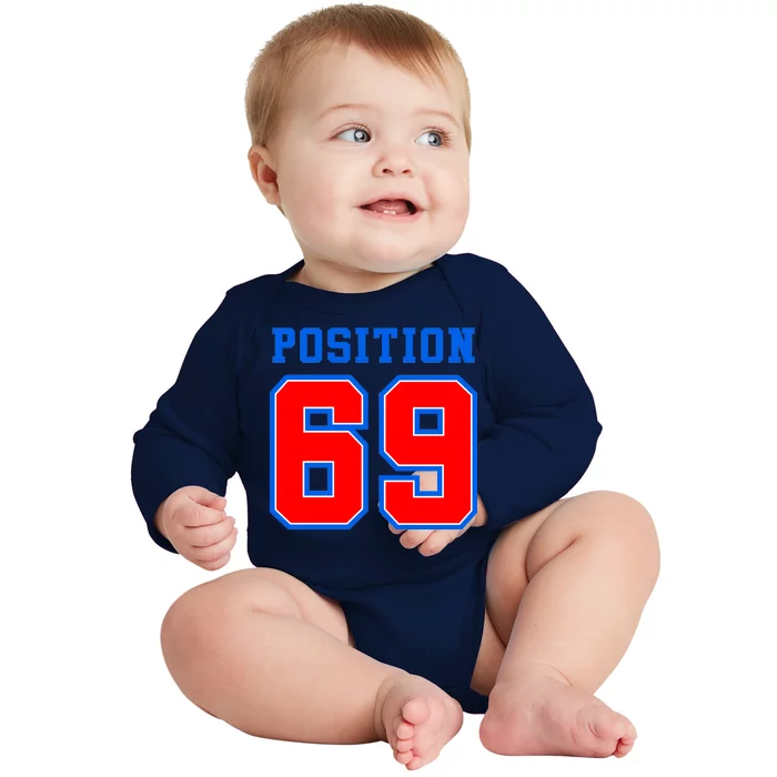 Position 69 Baby Long Sleeve Bodysuit