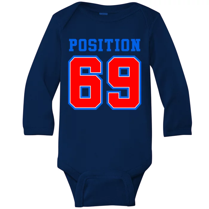 Position 69 Baby Long Sleeve Bodysuit