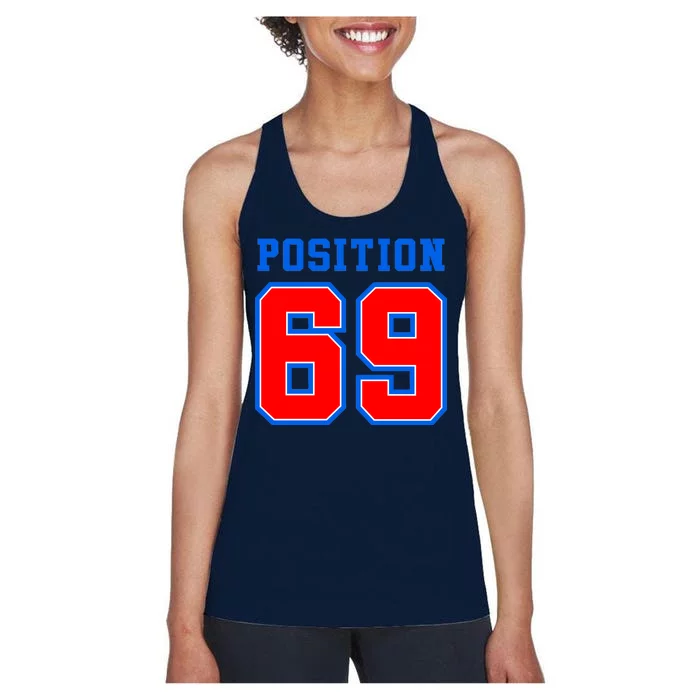 Position 69 Women's Racerback Tank