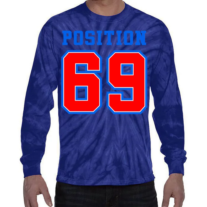 Position 69 Tie-Dye Long Sleeve Shirt