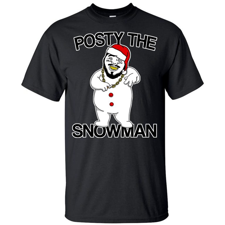 Posty The Snowman Tall T-Shirt