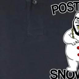 Posty The Snowman Softstyle Adult Sport Polo