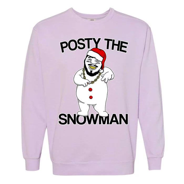 Posty The Snowman Garment-Dyed Sweatshirt